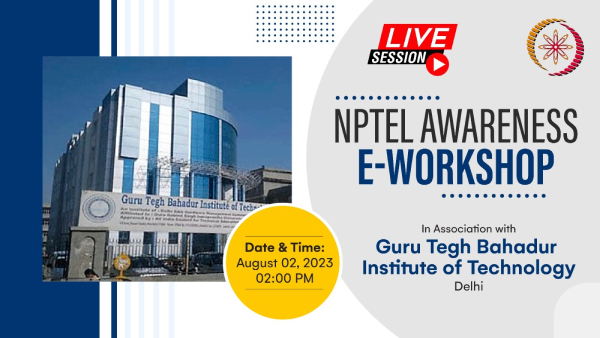 NPTEL Awareness E-Workshop 2023