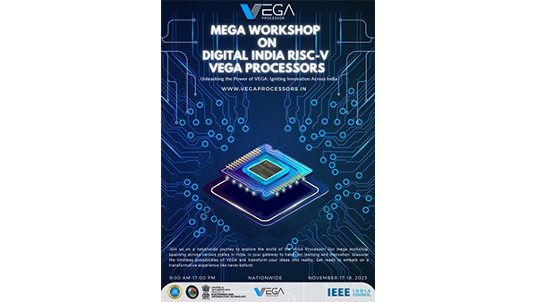 Mega Workshop on Digital India RISC-V Vega Processors